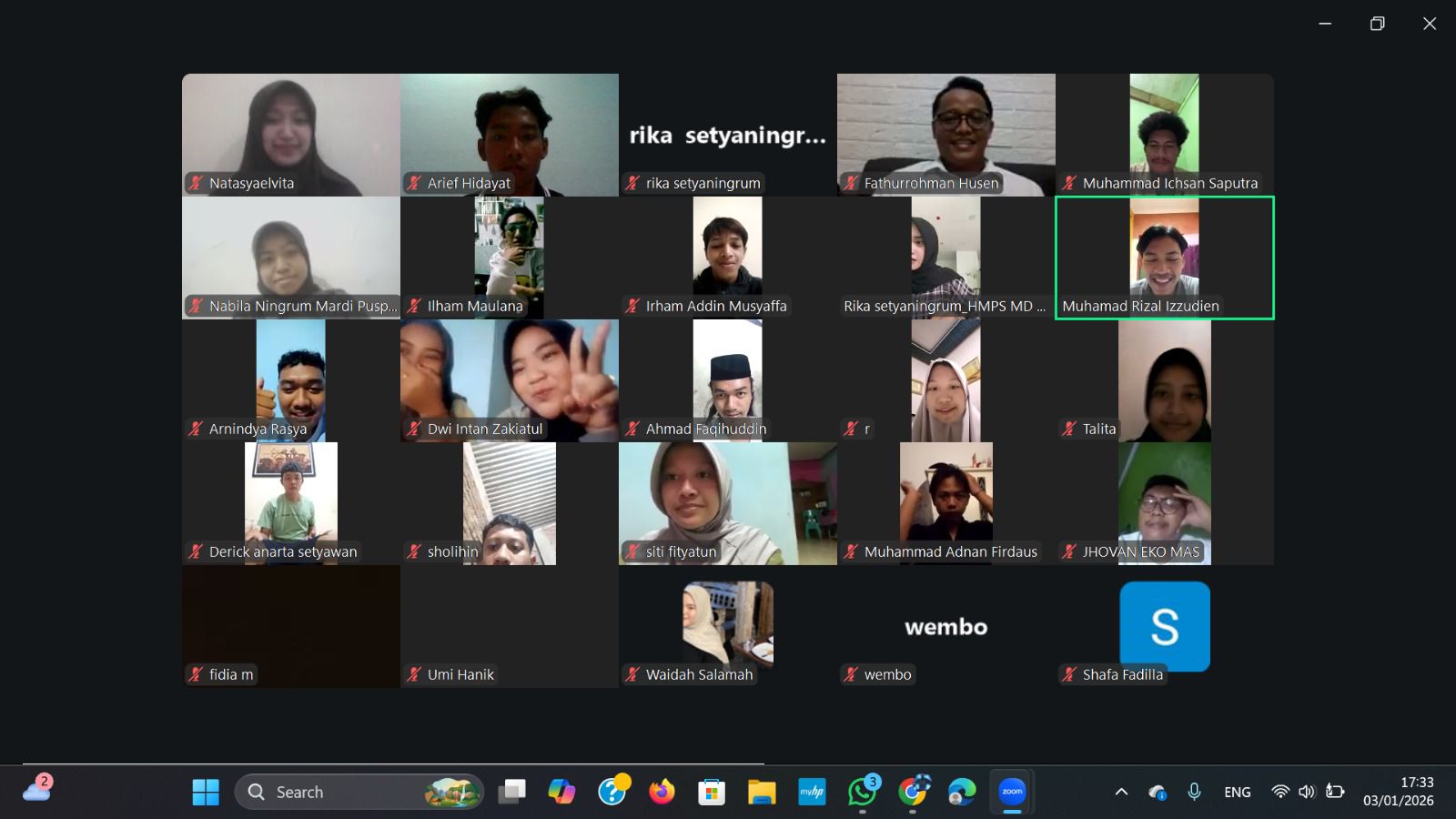 Sharing Peminatan Program Studi Manajemen Dakwah Angkatan 2024 