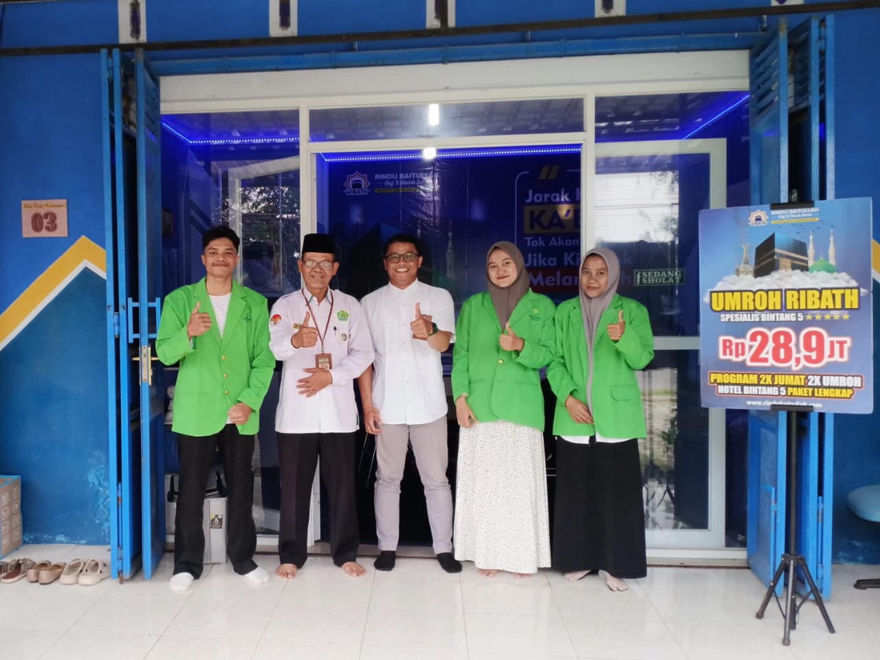 Belajar Teknis Pelayanan Penyelenggaraan Umrah dan Haji, Mahasiswa MD PPL di Biro Ribath Rindu Baitullah Klaten