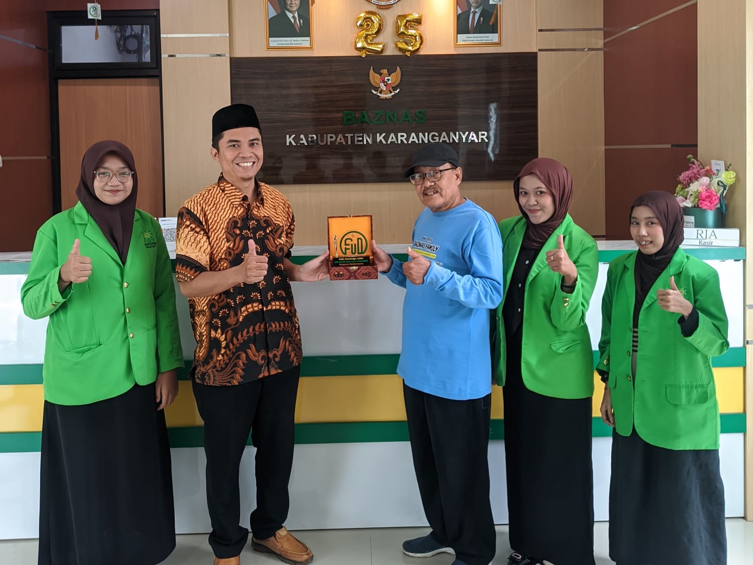 Penarikan Mahasiswa PPL Prodi Manajemen Dakwah di BAZNAS Karanganyar: Penguatan Pengalaman Pengelolaan Zakat