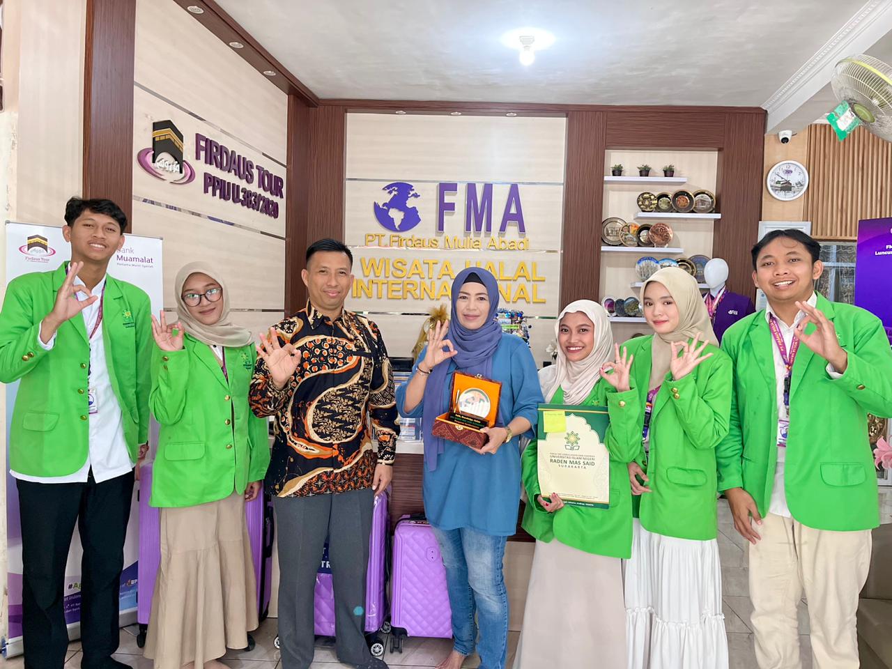 Mahasiswa Manajemen Dakwah UIN Raden Mas Said Surakarta Resmi Akhiri Program PPL di PT Firdaus Mulia Abadi